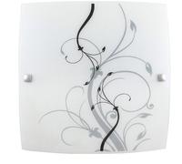 Rabalux Elina plafón 1x60 W blanco-patrón 3692