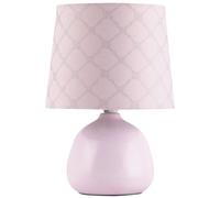 Rabalux Ellie lámpara de sobremesa 1x40 W rosa 4384