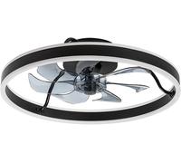 Rabalux Fanfy lámpara de techo con ventilador 1x40 W blanco-negro 71337
