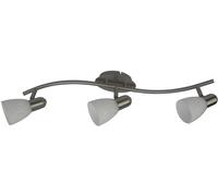Rabalux Harmony lámpara de techo 3x40 W blanco-cromo 6637
