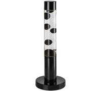 Rabalux Lavastic lámpara de sobremesa 1x25 W negro-transparente 76027