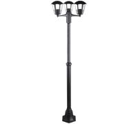 Rabalux Marseille lámpara de pie para exteriores 3x60 W negro 8569