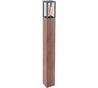 Rabalux Wales lámpara de pie para exteriores 1x60 W transparente-madera 7197
