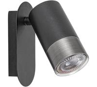 Rabalux Zircon lámpara de pared 1x5 W negro-plata 5069