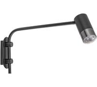 Rabalux Zircon lámpara de pared 1x5 W negro-plata 5072