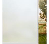 rabbitgoo Vinilos para Ventanas Privacidad, Vinilos para Cristales Opaco, Lamina Vinilo Ventana Estático Anti UV, Vinilo Autoadhesivo Decorativo para Puertas Cristal Bano Cocina, Mate 60x199.5cm