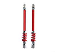 Rackumic Cabezal de destornillador magnético fuerte para herramientas eléctricas, expulsión rápida, vástago hexagonal antideslizante, aleación de acero para construcción, reparación de madera