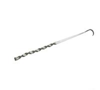 Rackumic Gancho de carne para barbacoa, ganchos de acero inoxidable, mango extendido, herramienta para girar grandes cortes de carne para recoger encurtidos, cocina, asador, 1 pieza (A 35 cm)