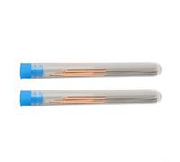 Rackumic Kit de taladro de aguja de limpieza de boquilla de acero inoxidable para impresora 3D 0.15 0.2 0.25 0.3 0.35 0.4 0.5 0.6 0.8 1mm para quitar del acelerador y piezas de engranaje, 20 piezas