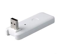 Rackumic Para ZIGBEE 3.0 USB Dongle Plus Hub inalámbrico para Tuya Ecosistema Control de voz Enlace automático con flexible 180 grados para enchufe de pared Construcción ABS eficiente de espacio