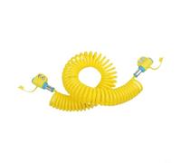 Rackumic Tubo de gas flexible de resorte para equipos de soldadura con adaptador de conexión rápida para medidor de argón Válvula reductora TIG MIG Máquina Flujo de gas eficiente