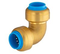 Racor Codo Igual Automático Universal Ø16 mm | Sistema PUSH-FIT | Conexión Rápida y Segura | QUICK PLOMBERIE