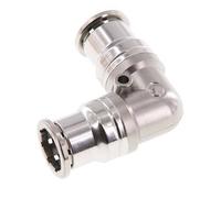 Racor de 16mm 90deg Acero inoxidable FKM
