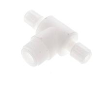 Racor de compresión en T de 6x4 mm y G1/2'' de PVDF con rosca macho 10 bar