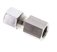 Racor de corte recto de acero inoxidable 10L y M14x1,5 con rosca hembra 315 bar ISO 8434-1