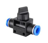 Racor neumático de 2 vías con conexión rápida de e Conector neumático de 2 vías HVFF, conector empuje rápido 4-12mm(Hvff-12)