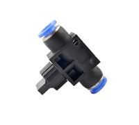 Racor neumático de 2 vías con conexión rápida de e HVFF 2 vías conector neumático de empuje rápido tubo manguera 4-12mm(HVFF-4)