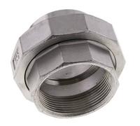 Racor recto de unión Rp2'' Hembra x 60,3mm Extremo para soldar Acero inoxidable Junta cónica 16bar (224,8psi)