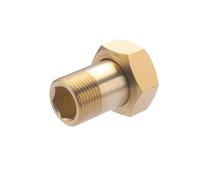 Racor unión doble 2 piezas macho 3/4 hembra 1' con tuerca loca | Ideal para adaptar conexiones en fontanería y calefacción | Resistente, desmontable y fácil de instalar | QUICK PLOMBERIE