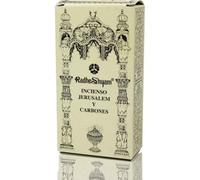 Radhe Shyam Incienso Jerusalén y Carbones 50 g + 10 u