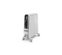 De'Longhi TRDX41025E, radiador eléctrico de aceite, aceite, 24 horas, para interiores, para suelo, blanco