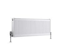 Radiador Convector Blanco 400x 1000mm Acero Delgado Panel de Convección Único Radiador Agua Convector Calefacción Central