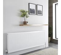 Radiador Convector Blanco 600x 1600mm Acero Delgado Panel de Convección Único Radiador Agua Convector Calefacción Central