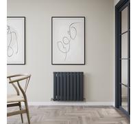 Radiador Convector de Diseño Tipo 11 (Horizontal) - 600mm x 630mm - Antractita - Erin