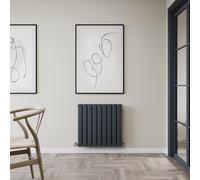 Radiador Convector de Diseño Tipo 21 (Horizontal) - 600mm x 630mm - Antractita - Erin