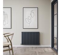 Radiador Convector de Diseño Tipo 21 (Horizontal) - 600mm x 840mm - Antractita - Erin