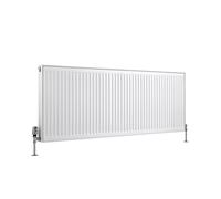 Radiador Convector en Blanco Acero 600 x 1600mm Panel de Convección Único