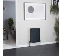 Radiador Convector Horizontal Antracita - 600mm x 400mm (Panel Doble) - Stelrad Vita Deco de Hudson Reed