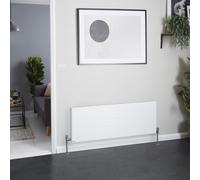 Radiador Convector Horizontal Blanco - 450mm x 1200mm (Panel Doble) - Stelrad Vita Deco de Hudson Reed