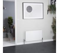 Radiador Convector Horizontal Blanco - 450mm x 800mm (Panel Doble) - Stelrad Vita Deco de Hudson Reed