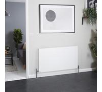 Radiador Convector Horizontal Blanco - 600mm x 1100mm (Panel Doble)