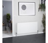 Radiador Convector Horizontal Blanco - 600mm x 1200mm (Panel Único) - Stelrad Vita Deco de Hudson Reed