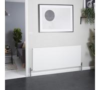 Radiador Convector Horizontal Blanco - 600mm x 1400mm (Panel Único) - Stelrad Vita Deco de Hudson Reed