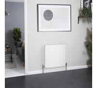 Radiador Convector Horizontal Blanco - 600mm x 600mm (Panel Único) - Stelrad Vita Deco de Hudson Reed