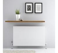 Radiador Convector Horizontal con Panel Doble Plus - Blanco - 600mm x 1000mm x 72,5mm - 1299 Vatios - Type 21