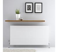 Radiador Convector Horizontal con Panel Doble Plus - Blanco - 600mm x 1200mm x 72,5mm - 1599 Vatios - Type 21