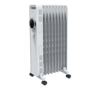 Radiador de aceite 2000w blanco bodner