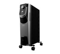Cecotec Radiador eléctrico de aceite ReadyWarm 9000 Space 360 Black – 9 módulos, 2000W, 3 niveles