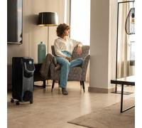 Cecotec Radiador eléctrico de aceite ReadyWarm 7000 Space 360 Negro