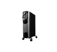 Cecotec Radiador eléctrico de aceite ReadyWarm 9000 Space 360 Black – 9 módulos, 2000W, 3 niveles