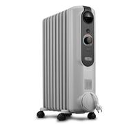Radiador de Aceite De'Longhi Radia S Easytronic TRRSE0920, 2000 W, Control Electrónico, Temporizador, 9 Elementos, 60 m³