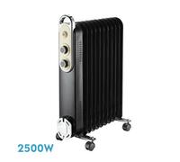 Radiador de aceite fabrilamp amarantus 2500w para calefacción domést