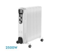 Radiador de aceite fabrilamp brasilia 2500w para calefacción domésti