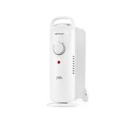 Orbegozo RO 1020 - Radiador de aceite Junior, Protección Sobrecalentamiento, Silencioso, Asa de transporte, 1000 W