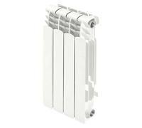 Radiador de agua Orion HP (4 elementos, 400 W, An x Al: 32 x 58,15 cm)
