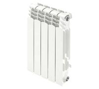 Radiador de agua Orion HP (5 elementos, 500 W, An x Al: 40 x 58,15 cm)